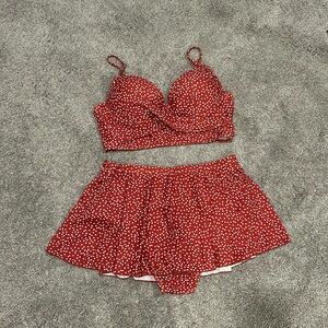 2X two piece Shein bathing suit